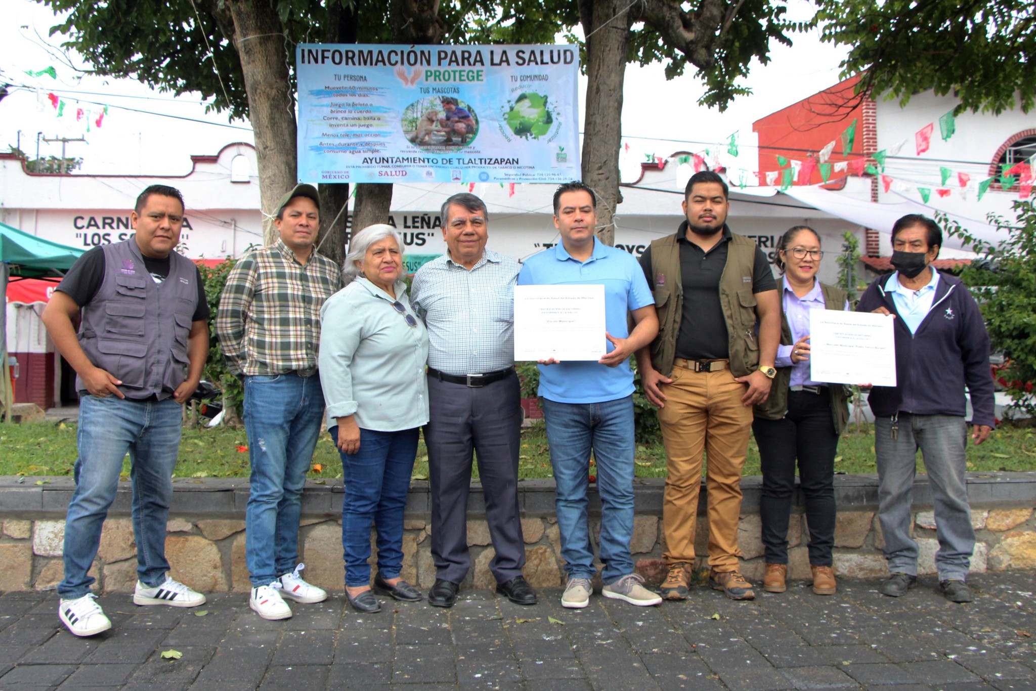 CERTIFICAN ESPACIOS PÚBLICOS EN TLALTIZAPÁN DE ZAPATA